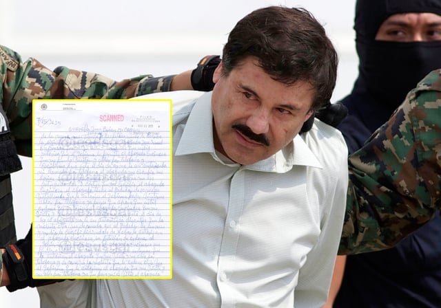 El Chapo Guzmán reclama al juez que lo condenó (Brian Cogan) que obligue al gobierno de EUA a permitir el contacto con su abogado, ya que, según su carta, las autoridades no cumplen con la orden de autorizar llamadas y visitas.