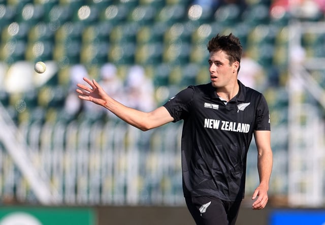 Cricket - February 24, 2025 New Zealand's Will O'Rourke in action REUTERS/Akhtar Soomro/File Photo