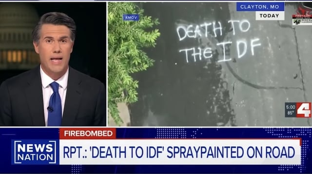 Hate Crime Probe Launched After “Death to IDF” Graffiti, Car Fires in Missouri