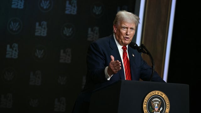 Olympia 2028: Trump erlässt eine Taskforce
