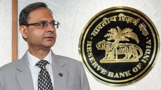 RBI Governor Sanjay Malhotra in Mumbai.