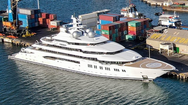 L’Amadea a été saisi en 2022 par les États-Unis.