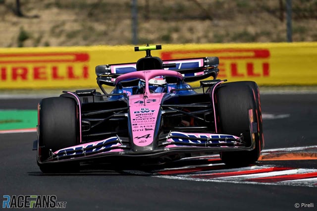 Franco Colapinto, Alpine, Hungaroring, 2025