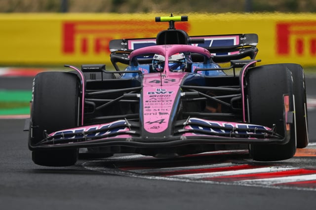Franco Colapinto of Argentina driving the (43) Alpine F1 A525 Renault on track during the F1 Grand Prix of Hungary at Hungaroring on August 03, 2025 in Budapest, Hungary.