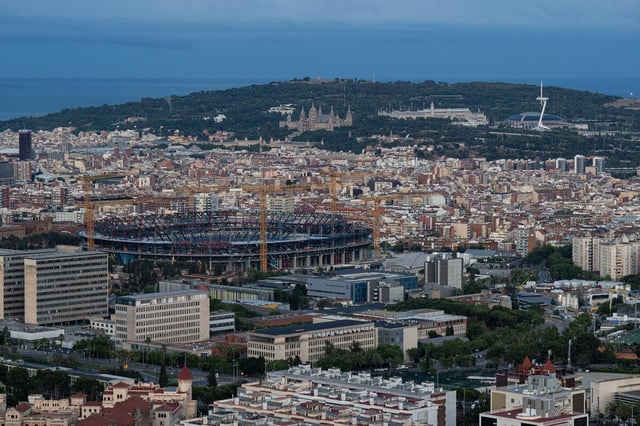 Camp Nou, home of Barcelona