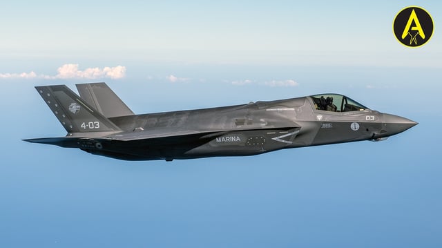 Italian Navy F-35B (Image credit: Author)