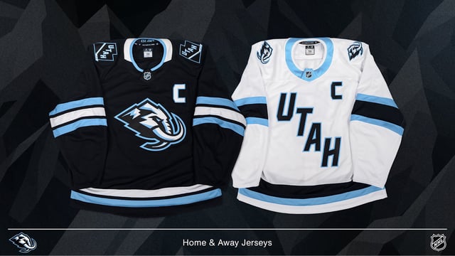 Utah Mammoth Jerseys (Photo credit: Utah Mammoth)