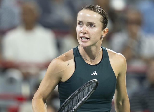 Nach einer Niederlage in Montreal zeigte Elina Switolina öffentlich die Hassnachrichten, die sie erhalten hatte.