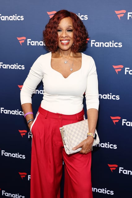 Gayle King at Michael Rubin's 2025 Fanatics Super Bowl Party.