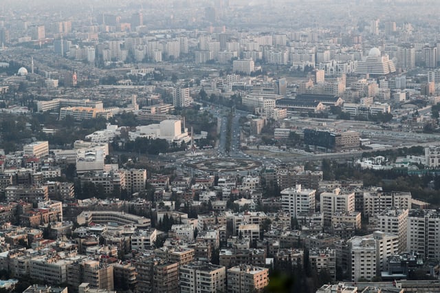 A general view shows Damascus from Mount Qasioun in Damascus, Syria, January 7, 2025. REUTERS/Khalil Ashawi/File Photo