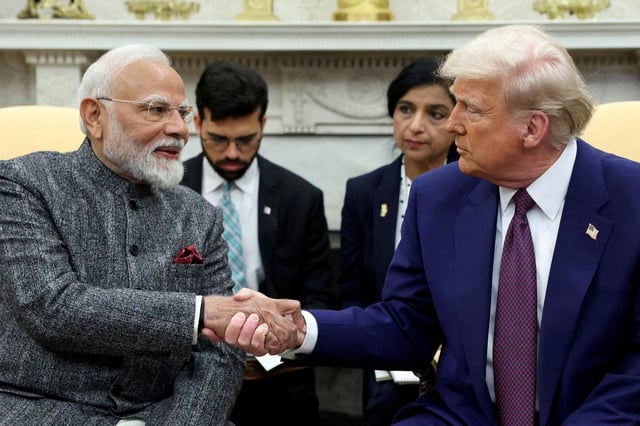 Droits de douane : Donald Trump met ses menaces à exécution sur l'Inde avec 25% de taxes supplémentaires
