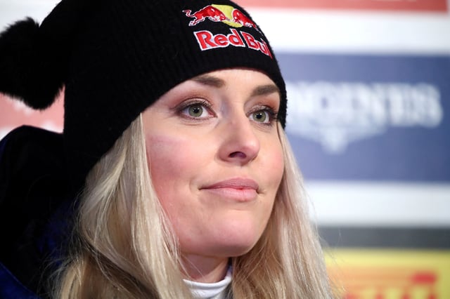 Alpine Skiing - FIS Alpine World Ski Championships - Lindsey Vonn Press Conference - Are, Sweden - February 5, 2019  Lindsey Vonn of the U.S. during a press conference  REUTERS/Denis Balibouse/File Photo