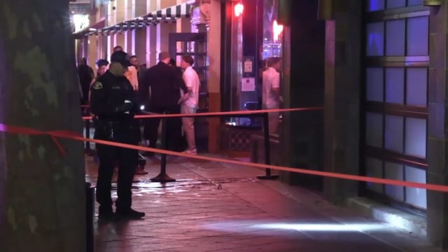 Police investigate a fatal stabbing in downtown San Jose early Sunday. (July 20, 2025)