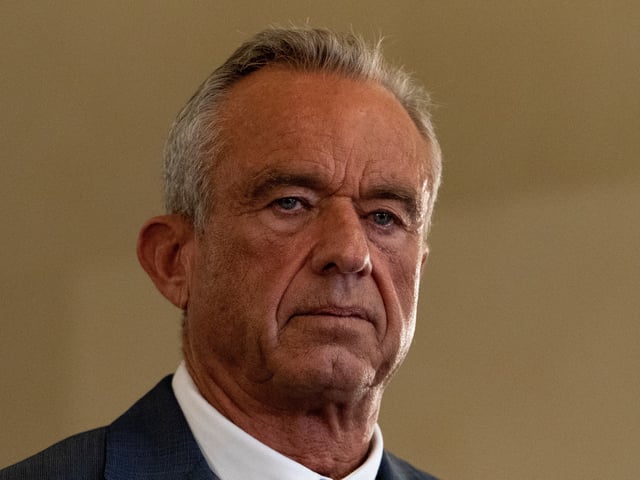 U.S. Health and Human Services (HHS) Secretary Robert F. Kennedy Jr. listens at a Make Oklahoma Healthy Again kickoff event at the Oklahoma State Capitol in Oklahoma City, Oklahoma, U.S. June 26, 2025. REUTERS/Nick Oxford