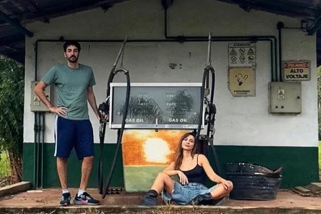 Las tiernas vacaciones de Celeste Cid y Santiago Korovsky en Corrientes que enamoraron a todos