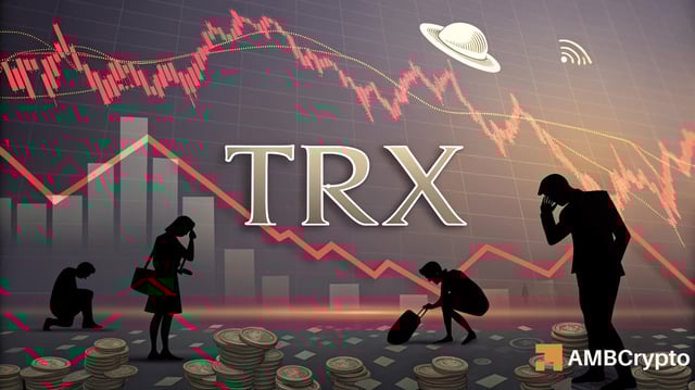 TRX hits $0.42, but how Tron's profit-takers may pull price back