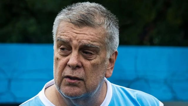 En el rostro de Luis Ventura todavía hay rastros del golpe que le dio un hincha de Central Ballester.