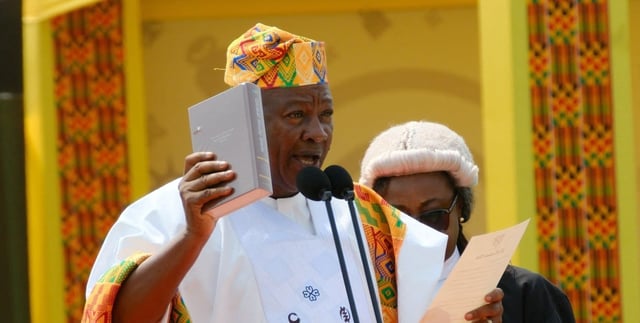 John Mahama, presidente de Ghana. (Reuters)