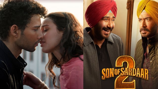 Dhadak 2 Vs Son Of Sardaar BO Day 6: Triptii, Siddhant's Film Lags Behind Ajay Devgn-Mrunal Thakur's Comic Caper