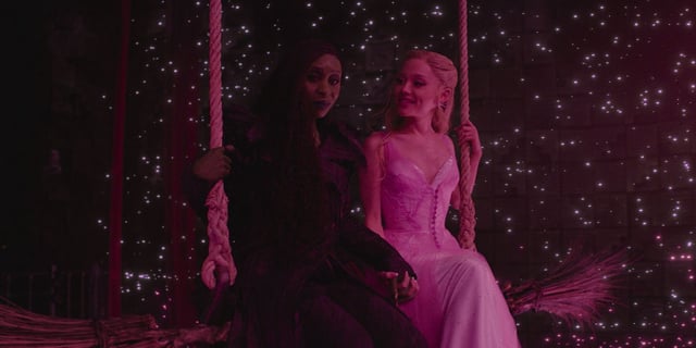 Cynthia Erivo and Ariana Grande in Wicked-For-Good