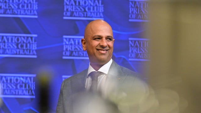 Australia’s race discrimination commissioner Giridharan Sivaraman. (AAP Image/Mick Tsikas)