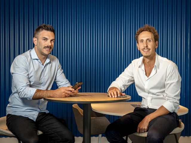 Ariel Sbdar y Nicolás Midlin, fundadores de Cocos