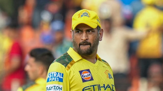 MS Dhoni spoke about his CSK future