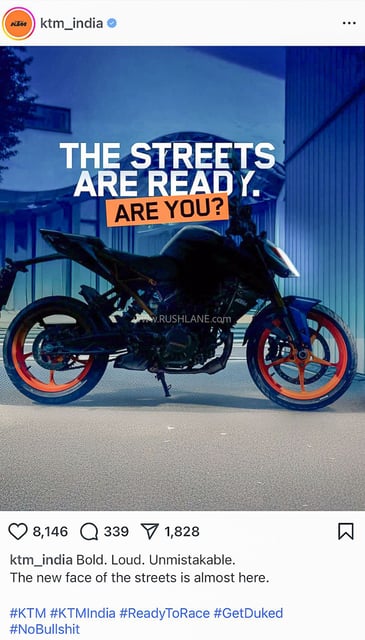 New KTM Teaser - Is it Duke 160?
