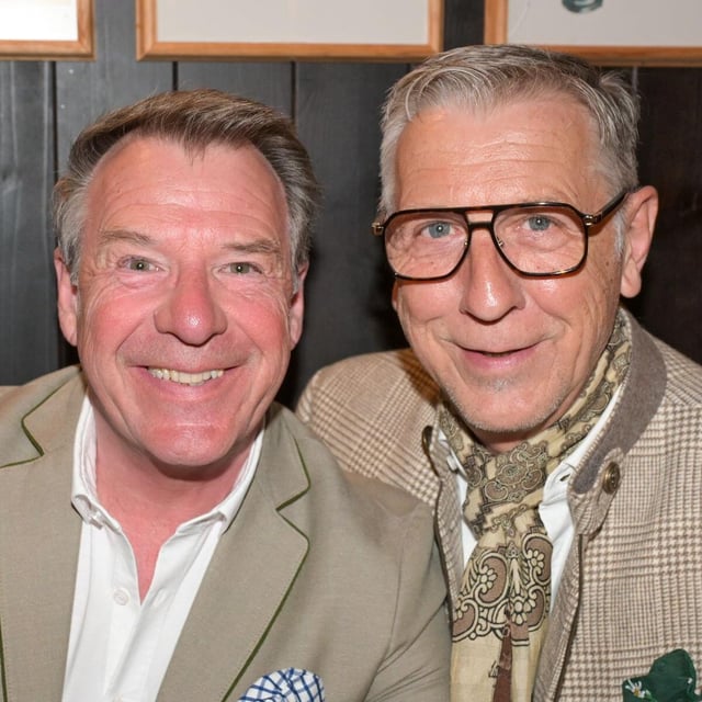 Patrick Lindner und Peter Schäfer