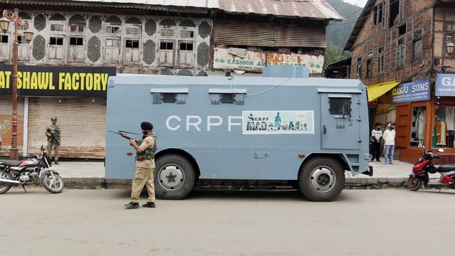 The CPRF vehicle was carrying 23 personnel and met with an accident while it was returning from Basant Garh.