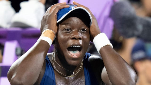 Victoria Mboko gewinnt das Halbfinale der National Bank Open in Montreal