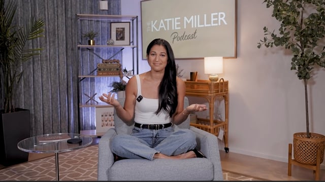 Screenshot: "The Katie Miller Podcast"