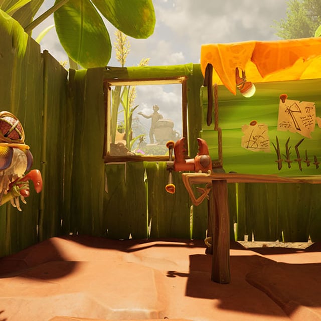 Promotional screenshot of a Buggie creature in Grounded 2