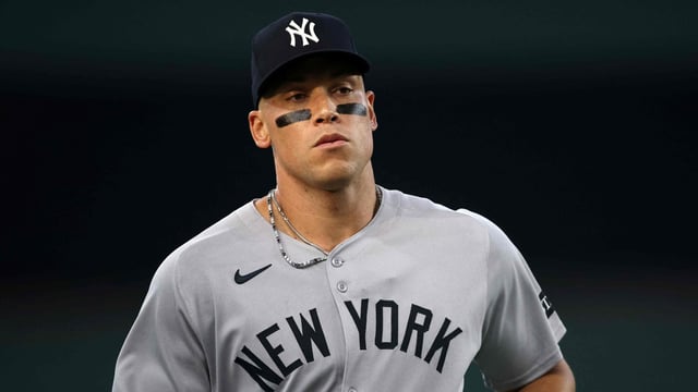 Aaron Judge is back as the designated hitter for the Yankees after a flexor strain. (Photo by Tim Heitman / GETTY IMAGES NORTH AMERICA / Getty Images via AFP)