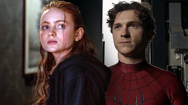 Sadie Sink in The Whale and Tom Holland in Spider-Man Brand New Day