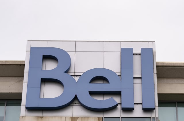 BCE Inc. headquarters is seen in Montreal on Thursday August 3, 2023. THE CANADIAN PRESS/Christinne Muschi