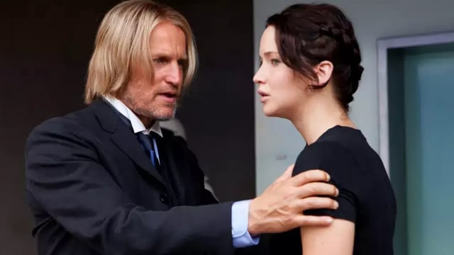 Haymitch and Katniss Everdeen 