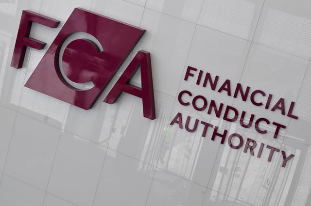 Financial Conduct Authority's (FCA) logo is seen at their head offices in London, Britain March 10, 2022. REUTERS/Toby Melville/File Photo