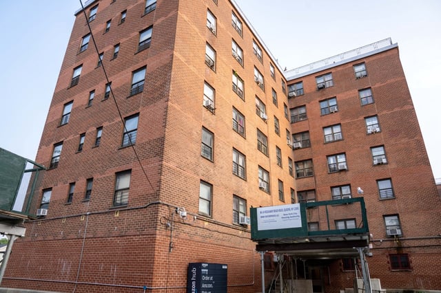 A 39yr old man was pronounced dead at Brookdale Hospital after he was shot multiple times in the stomach in front of 84-14 Rockaway Beach Boulevard in Queens on Wednesday Aug. 6, 2025. 1948. Photos taken on Thursday Aug. 7, 2025. 0734. (Theodore Parisienne / New York Daily News)