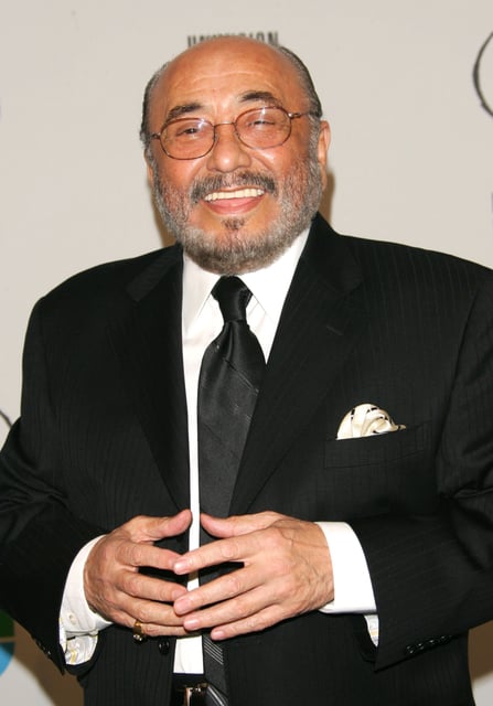 Latin jazz artist Eddie Palmieri attends the 7th annual Latin Grammy Awards at Madison Square Garden Nov. 2, 2006, in New York City.