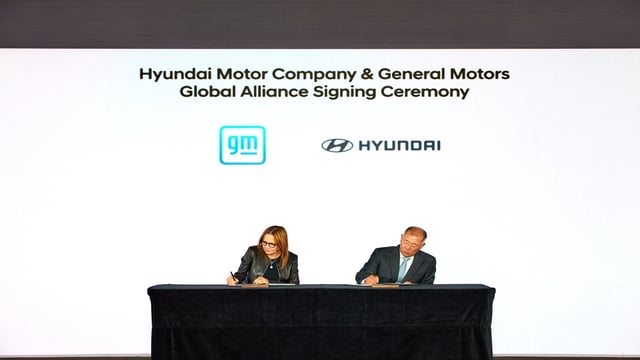 GM and Hyundai inked joint development pact in September 2024.