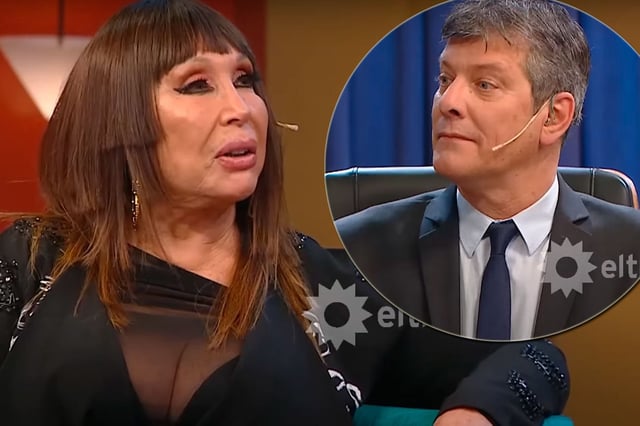 El piropo de Moria que sorprendió a Pergolini. Foto: captura pantalla.