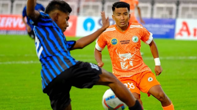 NEROCA FC and Indian Navy FT played out an entertaining 0-0 draw in the Durand Cup 2025. | Image: X/@thedurandcup