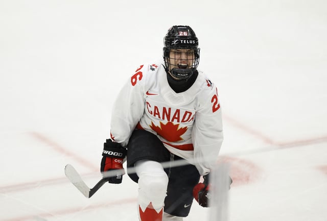 Ice Hockey - IIHF Women's World Championships - Gold Medal Game - United States v Canada - Budvar Arena, Ceske Budejovice, Czech Republic - April 20, 2025 Canada's Emily Clark reacts REUTERS/David W Cerny/File Photo
