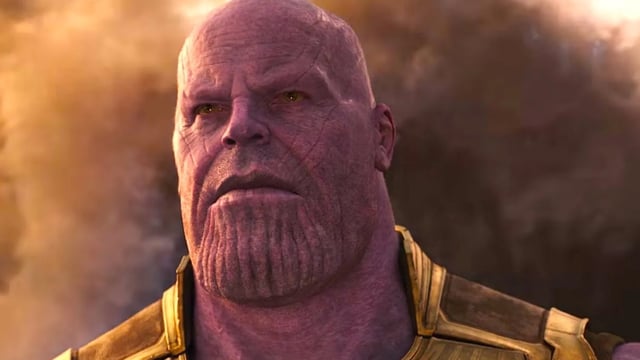 Thanos in Avengers: Infinity War