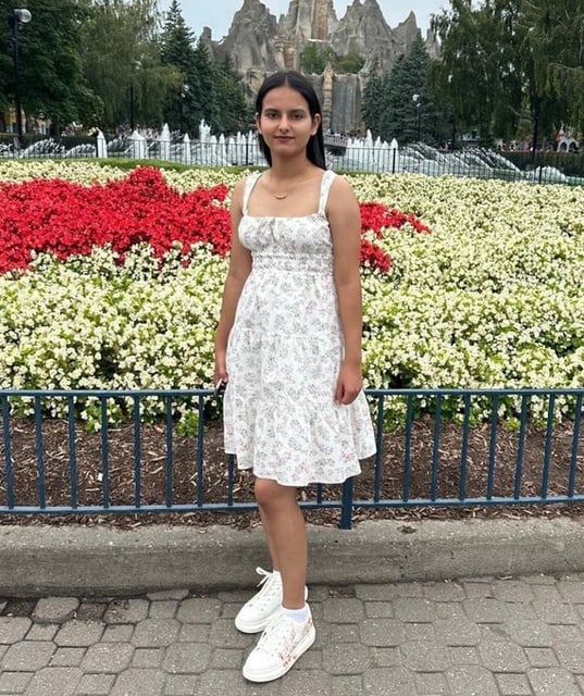 Harsimrat Randhawa is shown in this undated police handout photo. Police in Hamilton say Randhawa, a 21-year-old college student from India, was an innocent bystander in an alleged homicide that saw her shot while standing at a city bus stop. THE CANADIAN PRESS/HO, Hamilton Police *MANDATORY CREDIT*