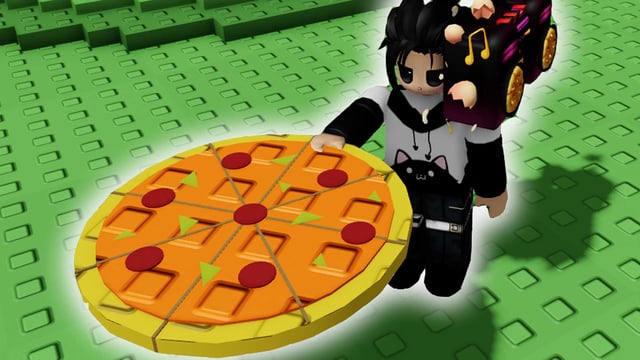 How to make pizza in Grow a Garden