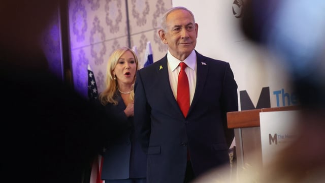 Israel's Prime Minister Benjamin Netanyahu 