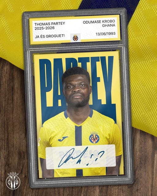 Anuncio de Thomas Partey al Villarreal CF