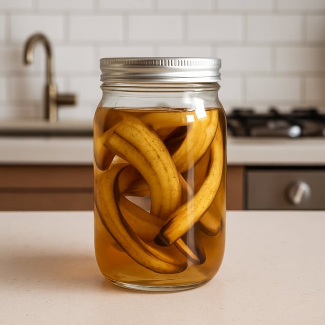Vinagre y banana, aliados inesperados para el jardín (Foto: imagen ilustrativa con IA)